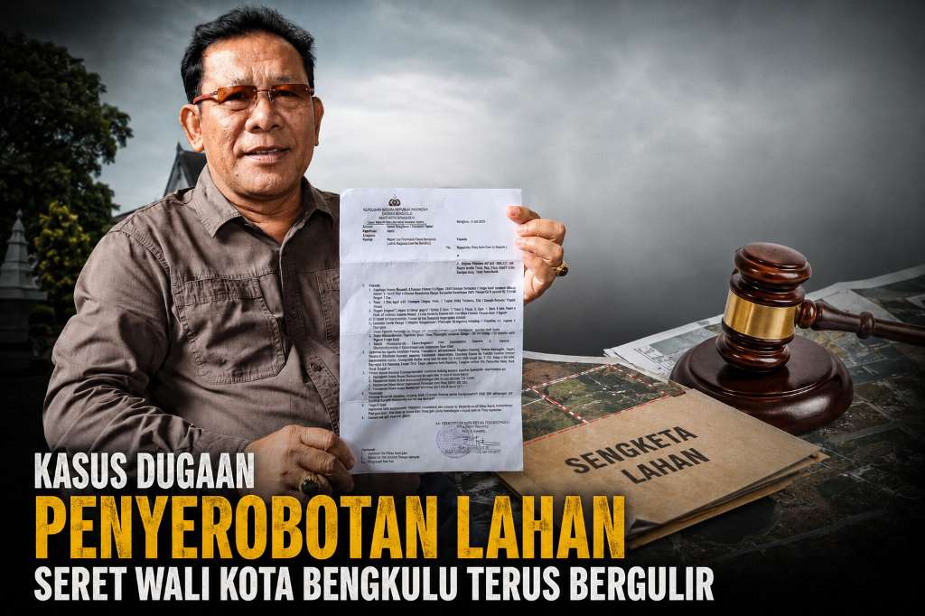Kasus Dugaan Penyerobotan Lahan Seret Wali Kota Bengkulu Terus Bergulir