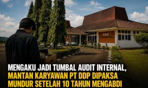 Mengaku Jadi Tumbal Audit Internal, Mantan Karyawan PT DDP Dipaksa Mundur Setelah 10 Tahun Mengabdi Mengaku Jadi Tumbal Audit Internal, Mantan Karyawan PT DDP Dipaksa Mundur Setelah 10 Tahun Mengabdi