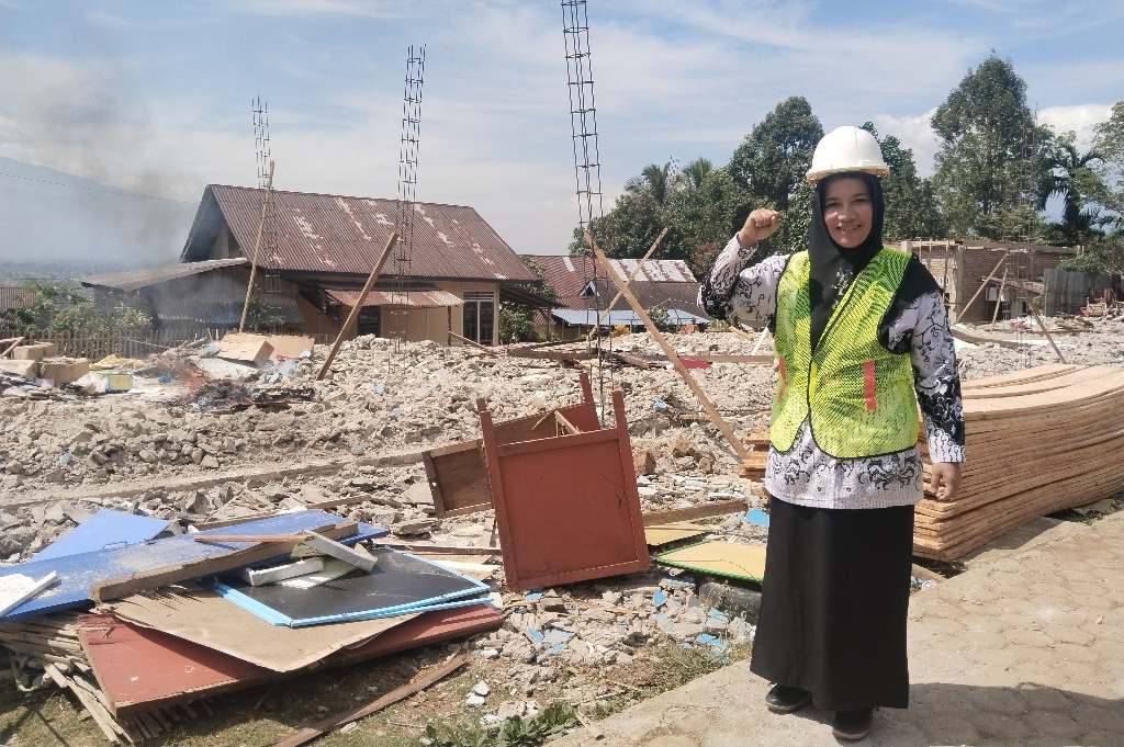 Rehabilitasi Dimulai, SDN 09 Lebong Optimis Murid Bertambah