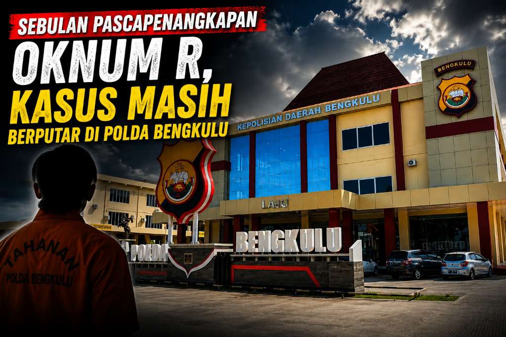 Sebulan Pascapenangkapan Oknum R, Kasus Masih Berputar di Polda Bengkulu