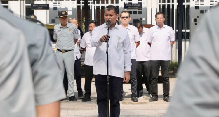 Sekda Batam Pimpin Apel Optimalisasi Pajak Bermotor