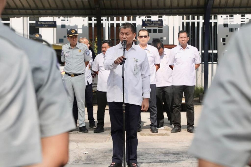 Sekda Batam Pimpin Apel Optimalisasi Pajak Bermotor