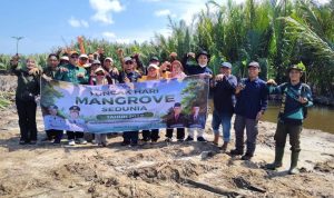 Sempat Diwarnai Aksi Penolakan Warga, Penanaman 1.000 Mangrove di Seluma Tetap Berjalan Lancar
