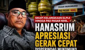 Sikapi Kelangkaan Elpiji Hingga PAD Pasar Nihil, Hanasrum Apresiasi Gerak Cepat Disperindag Mukomuko Sikapi Kelangkaan Elpiji Hingga PAD Pasar Nihil, Hanasrum Apresiasi Gerak Cepat Disperindag Mukomuko