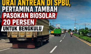 Urai Antrean di SPBU, Pertamina Tambah Pasokan Biosolar 20 Persen Untuk Bengkulu