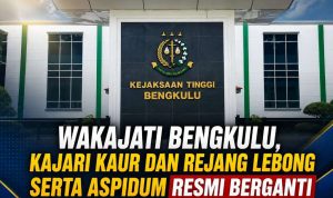Wakajati Bengkulu, Kajari Kaur dan Rejang Lebong Serta Aspidum Resmi Berganti Wakajati Bengkulu, Kajari Kaur dan Rejang Lebong Serta Aspidum Resmi Berganti