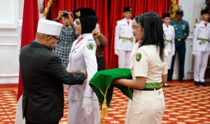28 Putra-Putri Terbaik Bengkulu Resmi Dikukuhkan Jadi Paskibraka HUT RI ke-81