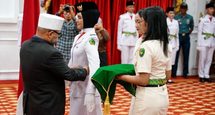 28 Putra-Putri Terbaik Bengkulu Resmi Dikukuhkan Jadi Paskibraka HUT RI ke-81