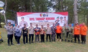Cegah Karhutla dan Bencana Alam, Perhutani KPH Blitar dan Pemkab Gelar Apel Tanggap Bencana