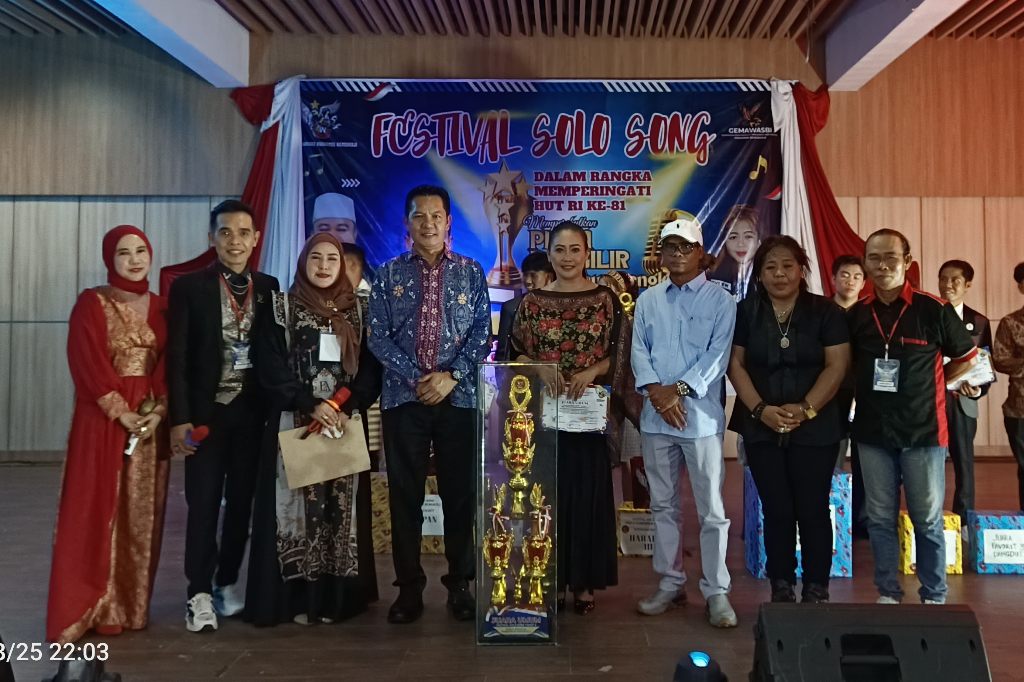 Cindy Boyong Piala Bergilir Gubernur 2026, Daftar Lengkap Pemenang Festival Solo Song Gemawasbi II