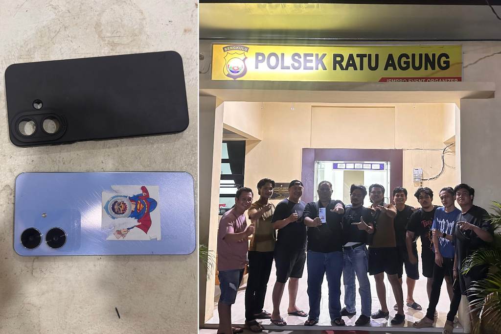 Curi HP di Dasbor Motor GOR Sawah Lebar, Dua Pelaku Diringkus Polsek Ratu Agung