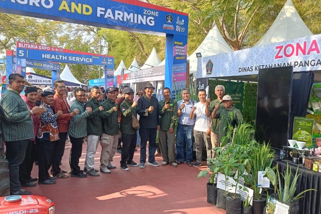 DKPP Kabupaten Blitar Meriahkan Blitar Expo ke-702, Unjuk Teknologi Pertanian Modern dan Produk Unggulan