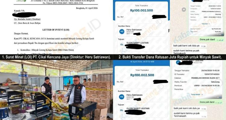 DPO Kasus MinyaKita Ilegal di Bengkulu Ditangkap, HS Jadi Kunci Bongkar Jaringan di Balik Layar DPO Kasus MinyaKita Ilegal di Bengkulu Ditangkap, HS Jadi Kunci Bongkar Jaringan di Balik Layar