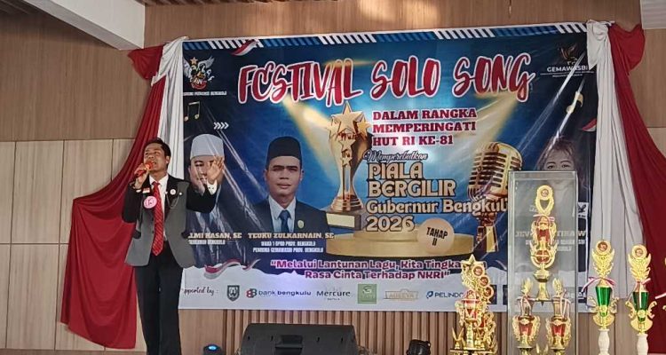 Diikuti Peserta 10 Kabupaten Kota, Hari Terakhir Festival Solo Song Gemawasbi Gelar Kategori Dangdut Diikuti Peserta 10 Kabupaten Kota, Hari Terakhir Festival Solo Song Gemawasbi Gelar Kategori Dangdut