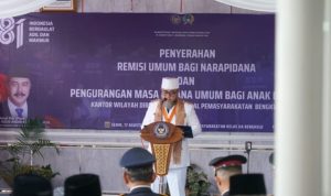 HUT RI ke-81, 1.711 Warga Binaan di Bengkulu Terima Remisi Kemerdekaan HUT RI ke-81, 1.711 Warga Binaan di Bengkulu Terima Remisi Kemerdekaan