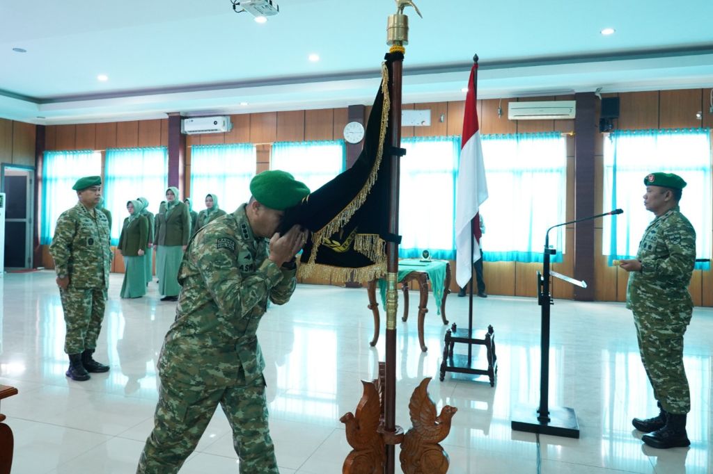 Jabatan Kasiren Korem 041/Gamas Resmi Diserahterimakan