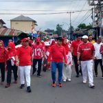 Jalan Santai dan Pembagian Bendera Sambut HUT RI ke-81 di Lebong Jalan Santai dan Pembagian Bendera Sambut HUT RI ke-81 di Lebong