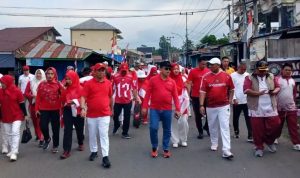Jalan Santai dan Pembagian Bendera Sambut HUT RI ke-81 di Lebong Jalan Santai dan Pembagian Bendera Sambut HUT RI ke-81 di Lebong