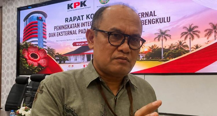 KPK Sebut Pemprov Bengkulu Tinggi Kerawanan Korupsi KPK Sebut Pemprov Bengkulu Tinggi Kerawanan Korupsi