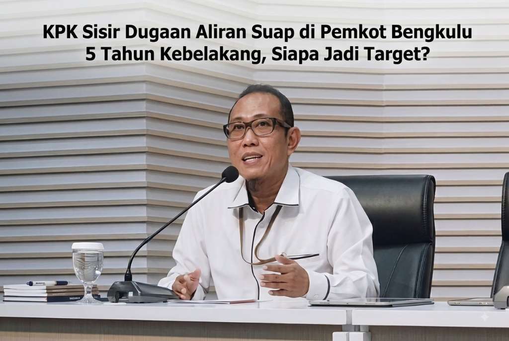 KPK Sisir Dugaan Aliran Suap di Pemkot Bengkulu 5 Tahun Kebelakang, Siapa Jadi Target