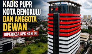 Kadis PUPR Kota Bengkulu dan Anggota Dewan Diperiksa KPK Hari Ini