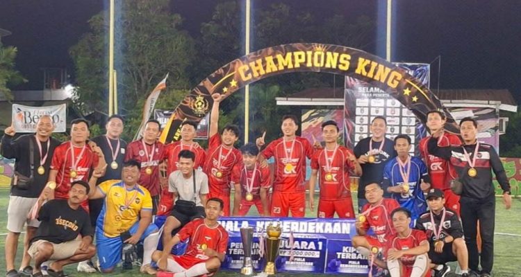 Kalahkan Garuda Sakti 1-0, Red Line Sabet Juara Piala Kemerdekaan Minisoccer BETV 2026