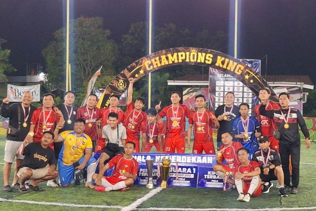 Kalahkan Garuda Sakti 1-0, Red Line Sabet Juara Piala Kemerdekaan Minisoccer BETV 2026 Kalahkan Garuda Sakti 1-0, Red Line Sabet Juara Piala Kemerdekaan Minisoccer BETV 2026