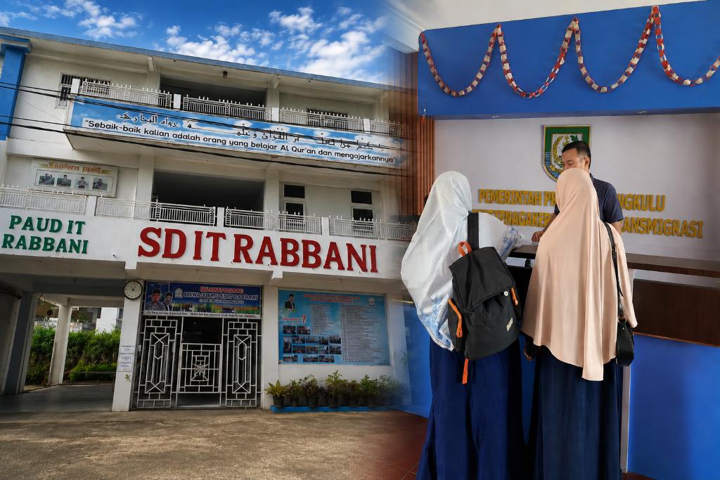 Memanas, Mantan Guru SD IT Rabbani yang di PHK Lapor ke Disnakertrans