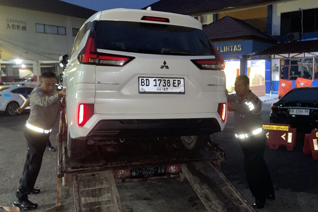 Mobil Xpander Berplat Nomor Fortuner Sudah di Polda Bengkulu, Pemilik Belum Juga Muncul