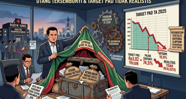Pansus Bongkar Utang Ratusan Miliar Hingga Target PAD Pemprov Bengkulu Tak Realistis