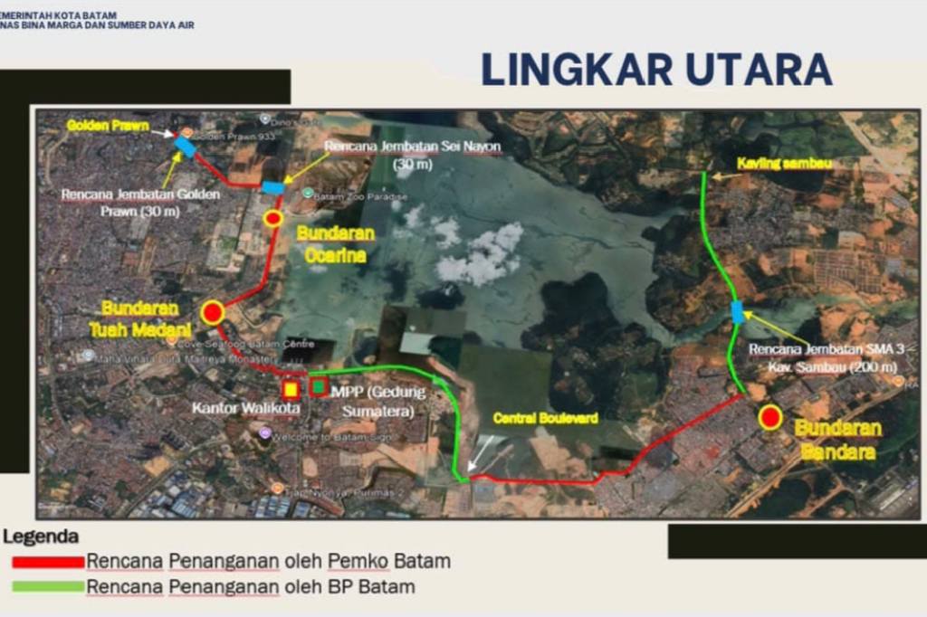 Pemko Batam Siapkan Pembangunan Jalan Lingkar 43,14 Km untuk Perkuat Konektivitas