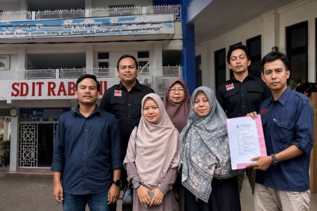 Pengaduan Guru SD IT Rabbani Berlanjut, Lima Dugaan Pelanggaran HAM Dilaporkan Pengaduan Guru SD IT Rabbani Berlanjut, Lima Dugaan Pelanggaran HAM Dilaporkan