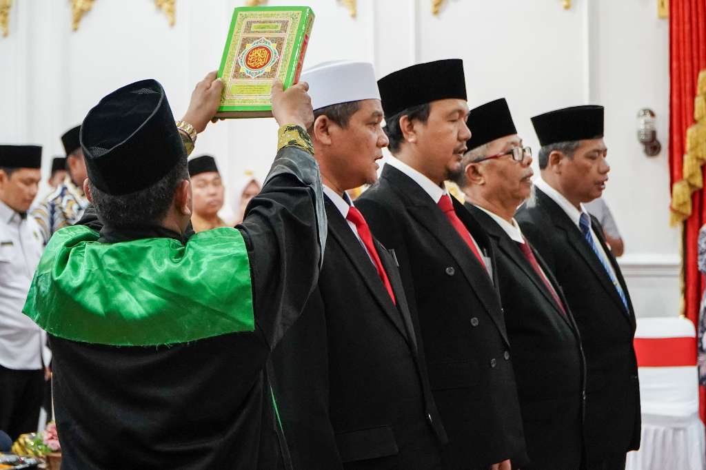 Pimpinan BAZNAS Provinsi Bengkulu Periode 2026–2031 Dilantik