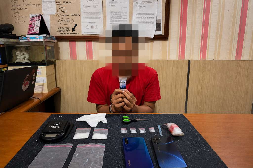 Polda Bengkulu Gulung Bandar dan Kaki Tangan Sabu 205 Gram di Pondok Besi