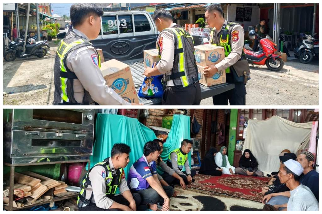Polres Lebong Sambangi Rumah Duka Korban Laka di Muara Aman Polres Lebong Sambangi Rumah Duka Korban Laka di Muara Aman