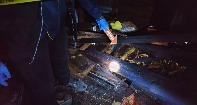 Polres Rejang Lebong Gelar Olah TKP Kebakaran Rumah di Watas Marga