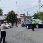 Satlantas Polresta dan PUPR Kota Bengkulu Survei Jalan Rusak di Basuki Rahmat