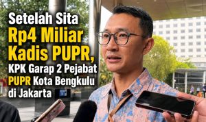 Setelah Sita Rp4 Miliar Kadis PUPR, KPK Garap 2 Pejabat PUPR Kota Bengkulu di Jakarta Setelah Sita Rp4 Miliar Kadis PUPR, KPK Garap 2 Pejabat PUPR Kota Bengkulu di Jakarta
