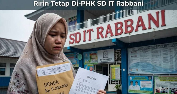 Sudah Didenda Rp5 Juta dan Sertifikasi Ditahan, Ririn Tetap Di-PHK SD IT Rabbani Sudah Didenda Rp5 Juta dan Sertifikasi Ditahan, Ririn Tetap Di-PHK SD IT Rabbani