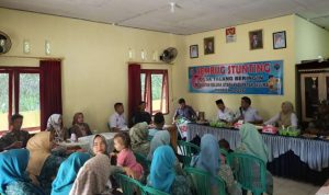 Tekan Stunting, Pemdes Talang Beringin Rangkul Warga Lewat Rembuk Desa