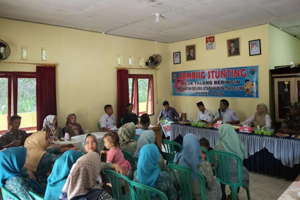 Tekan Stunting, Pemdes Talang Beringin Rangkul Warga Lewat Rembuk Desa