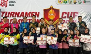 Turnamen Badminton AMJ Cup 2026 Tuntas, Ini Daftar Juaranya