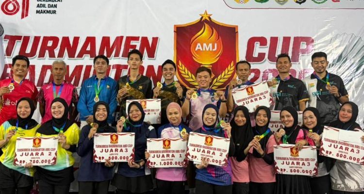Turnamen Badminton AMJ Cup 2026 Tuntas, Ini Daftar Juaranya Turnamen Badminton AMJ Cup 2026 Tuntas, Ini Daftar Juaranya
