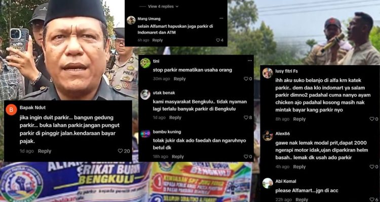 Aksi Unjuk Rasa Minta Markir Alfamart Panen Penolakan, Netizen Bengkulu Geram Hapus Parkir Minimarket Aksi Unjuk Rasa Minta Markir Alfamart Panen Penolakan, Netizen Bengkulu Geram: Hapus Parkir Minimarket!