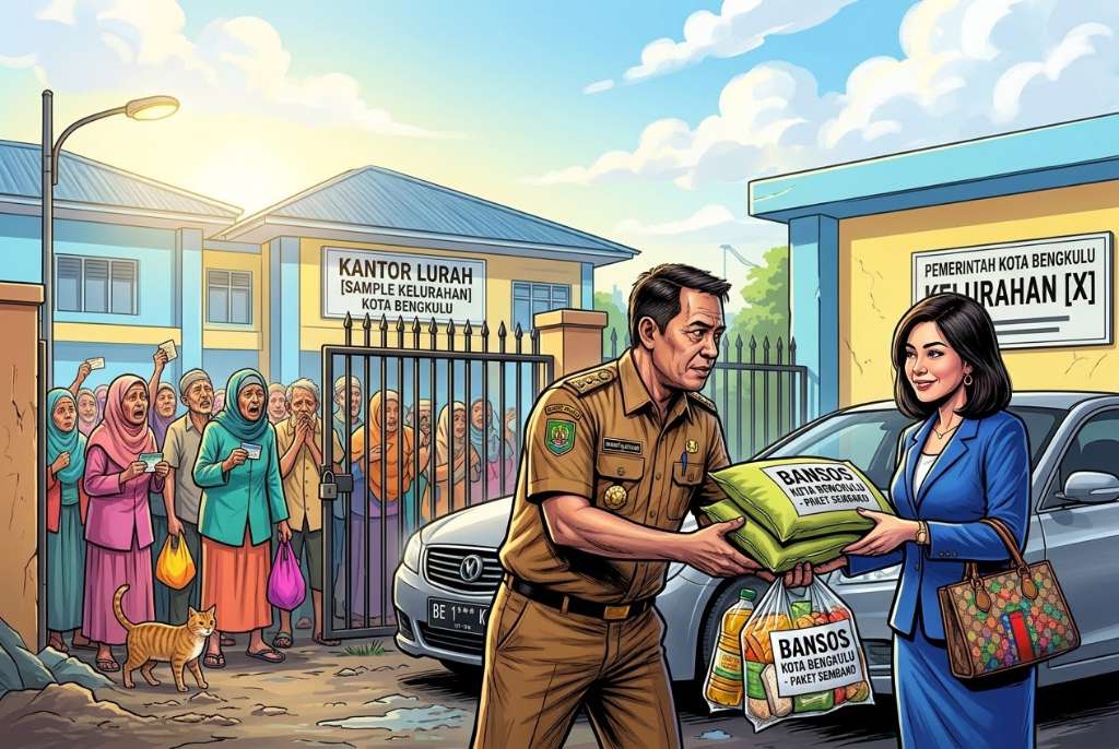 Bansos Warga Kota Bengkulu Diduga Ditilap Oknum Kelurahan, Dialihkan ke Kerabat, Pemkot Tutup Mata Bansos Warga Kota Bengkulu Diduga Ditilap Oknum Kelurahan, Dialihkan ke Kerabat, Pemkot Tutup Mata