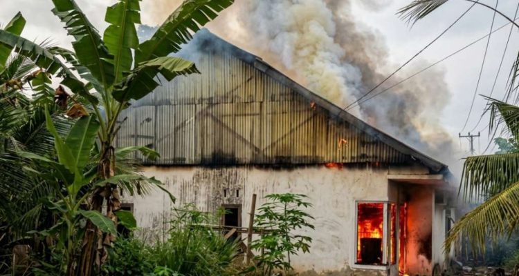 Diduga Dipicu Cekcok Pasutri Berujung Rumah Terbakar Hebohkan Warga Diduga Dipicu Cekcok Pasutri Berujung Rumah Terbakar Hebohkan Warga