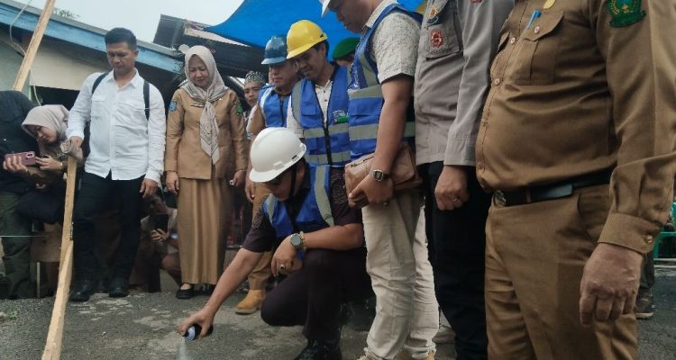 Jembatan Bukit Harapan Mulai Dibangun, Pemkab Lebong Gelar Titik Nol