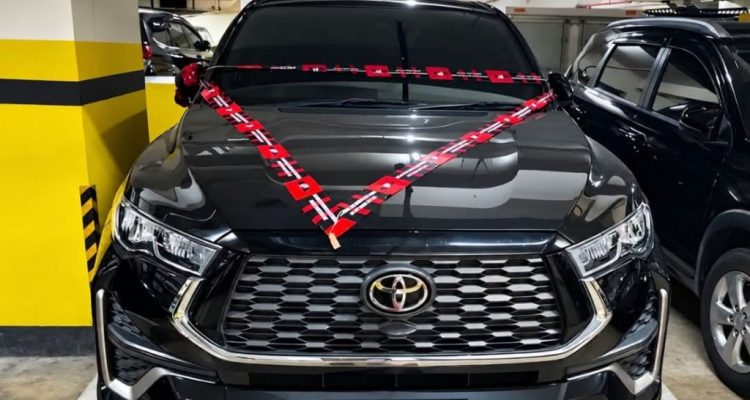 Penampakan Mobil Toyota Innova Zenix Milik Anggota DPRD Kota Bengkulu Yang Disita KPK