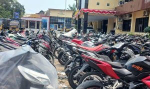 Penindakan Knalpot Brong Diperketat, Satlantas Polresta Bengkulu Tahan Kendaraan Pelanggar Selama Sebulan