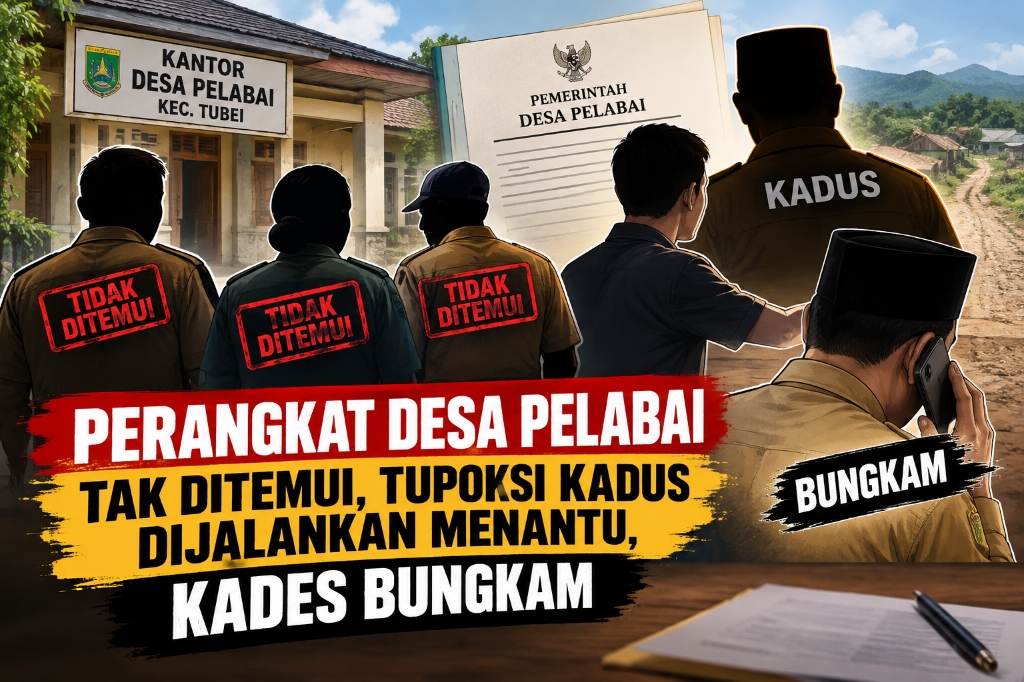 Perangkat Desa Pelabai Tak Ditemui, Menantu Disebut Jalankan Tupoksi Kadus, Kades Bungkam Perangkat Desa Pelabai Tak Ditemui, Menantu Disebut Jalankan Tupoksi Kadus, Kades Bungkam